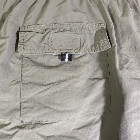 Eddie Bauer EBTEK Outdoor Hiking Shorts Buckle Waist Nylon Utility Green Men XXL - Picture 8 of 16